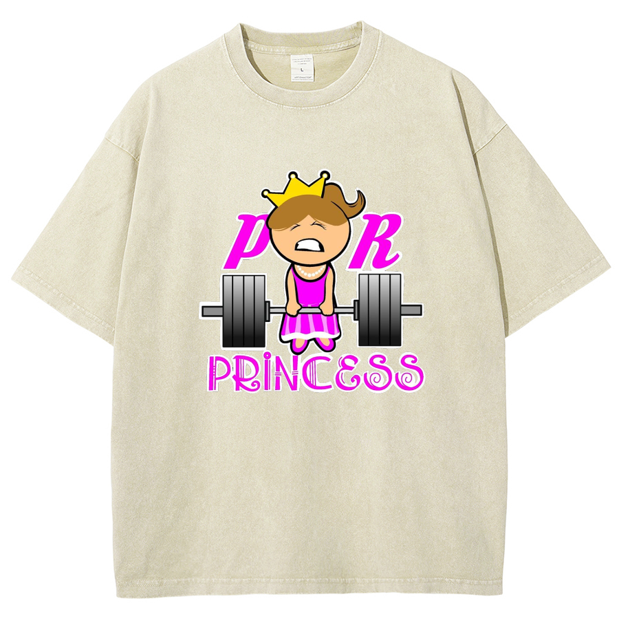 PR Princess Unisex Fit Washed T-Shirt