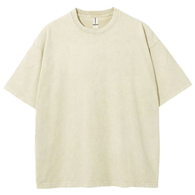 Bloom 2024 Unisex Printed Retro Washed Short Sleeved T-Shirt