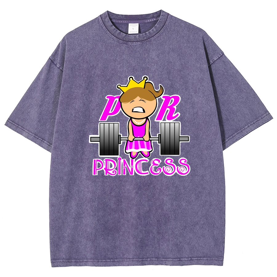 PR Princess Unisex Fit Washed T-Shirt