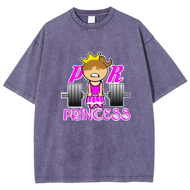 PR Princess Unisex Fit Washed T-Shirt