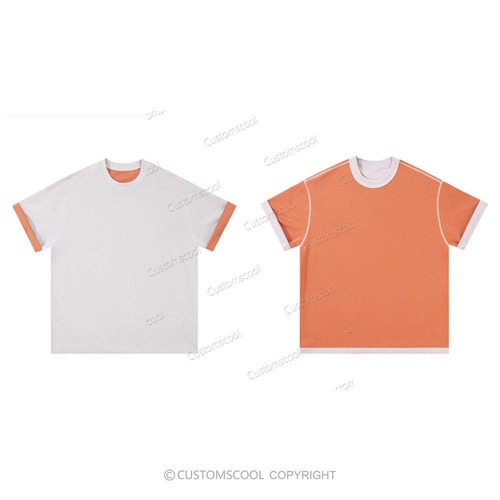 Color Block Reversible T-Shirt