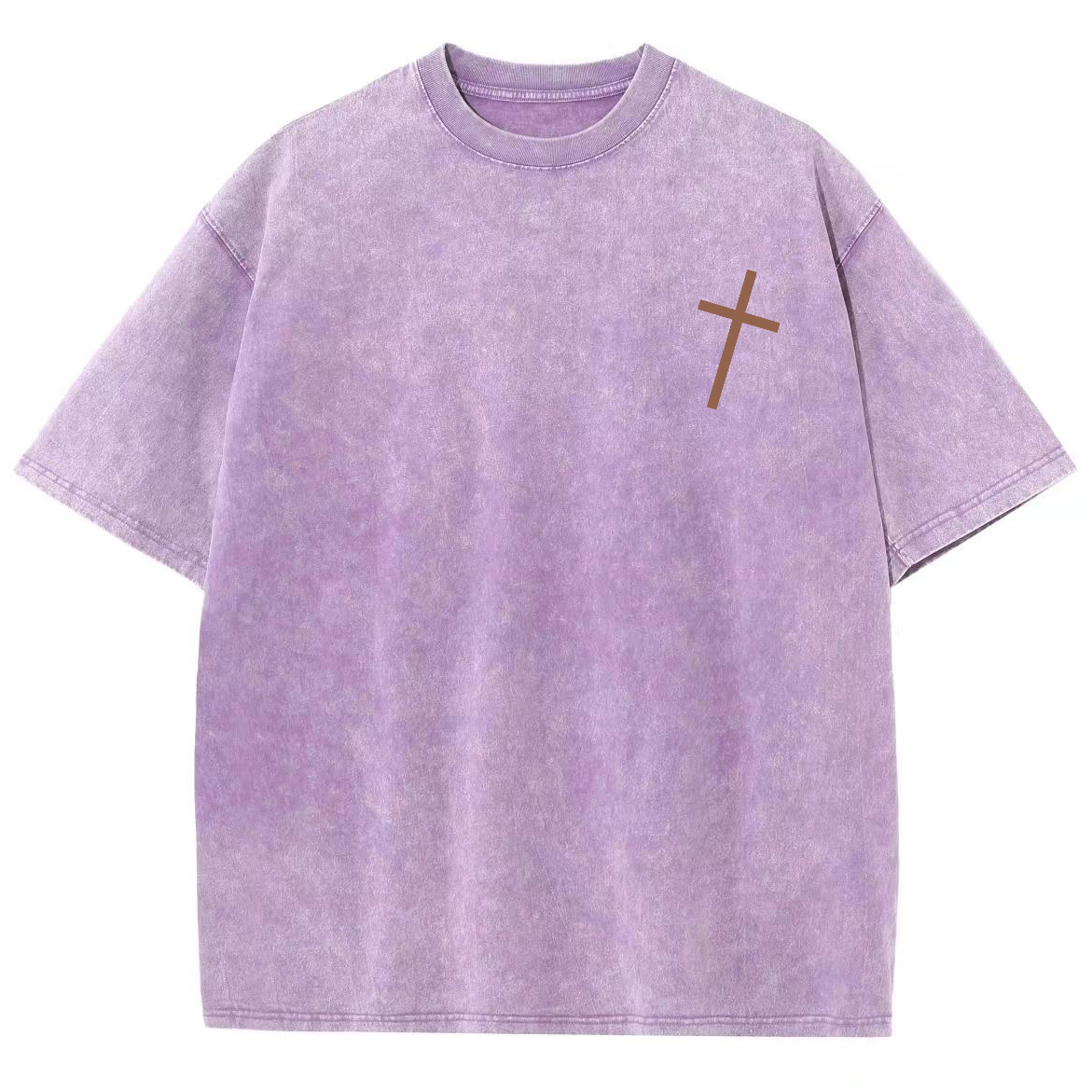 For God So Loved The World Unisex Fit Washed Oversized T-Shirt