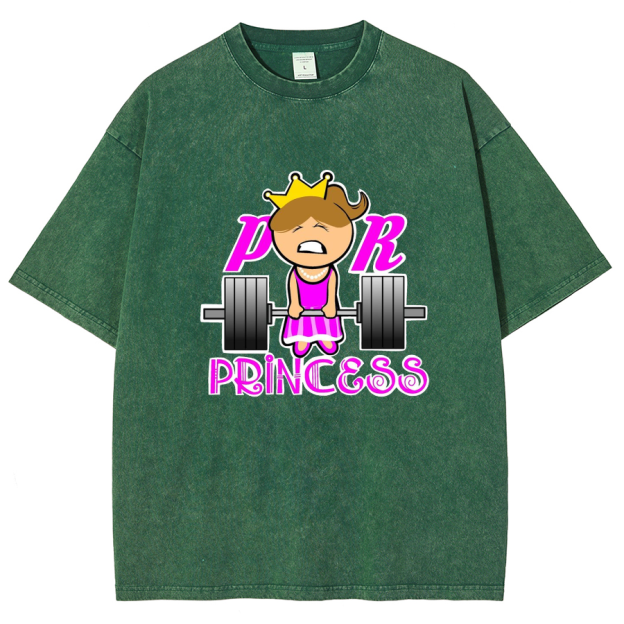 PR Princess Unisex Fit Washed T-Shirt