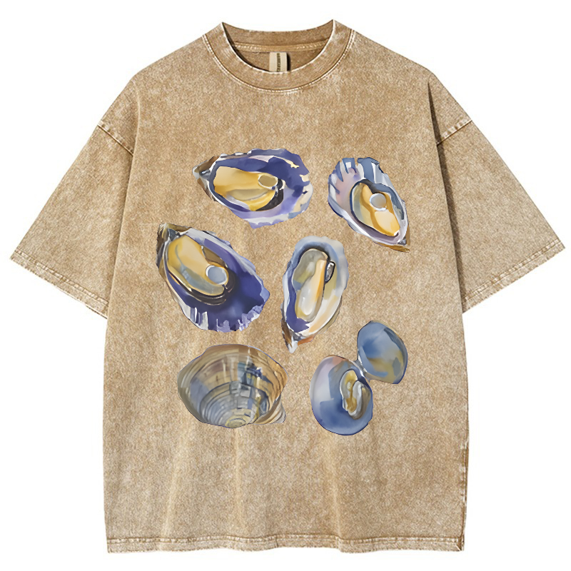 Vintage Snowflake Washed T-Shirt