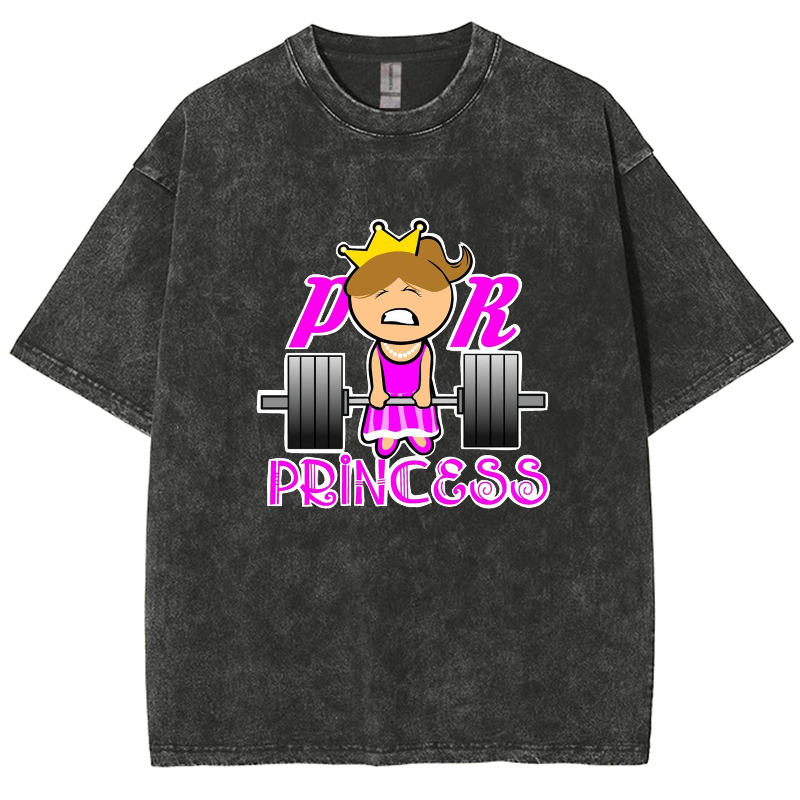 PR Princess Unisex Fit Washed T-Shirt