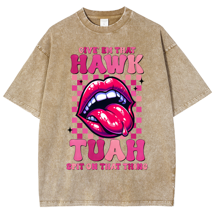 Unisex Fit Washed Oversized T-Shirt