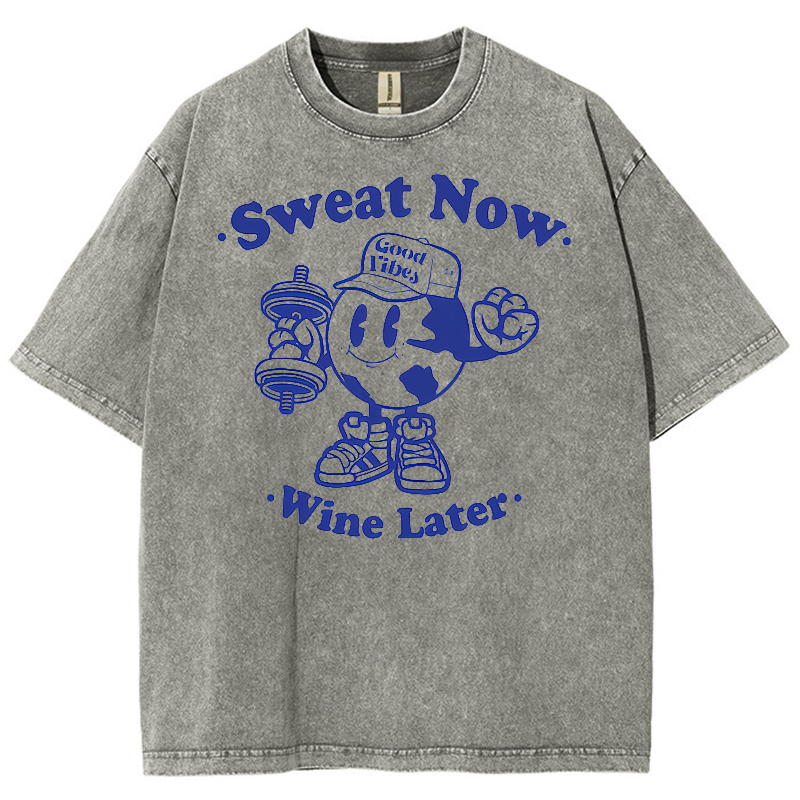 Unisex Fit Washed Oversized T-Shirt