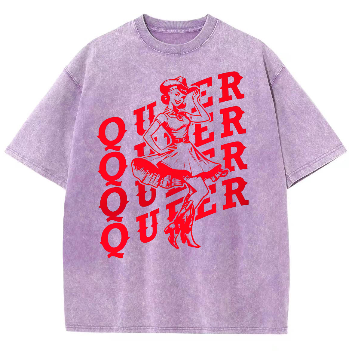 Queer Washed Oversized T-Shirt
