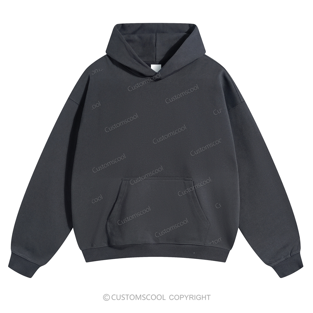 Plain Solid Color Hoodie Customscool