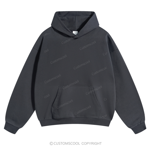Plain Solid Color Hoodie Customscool