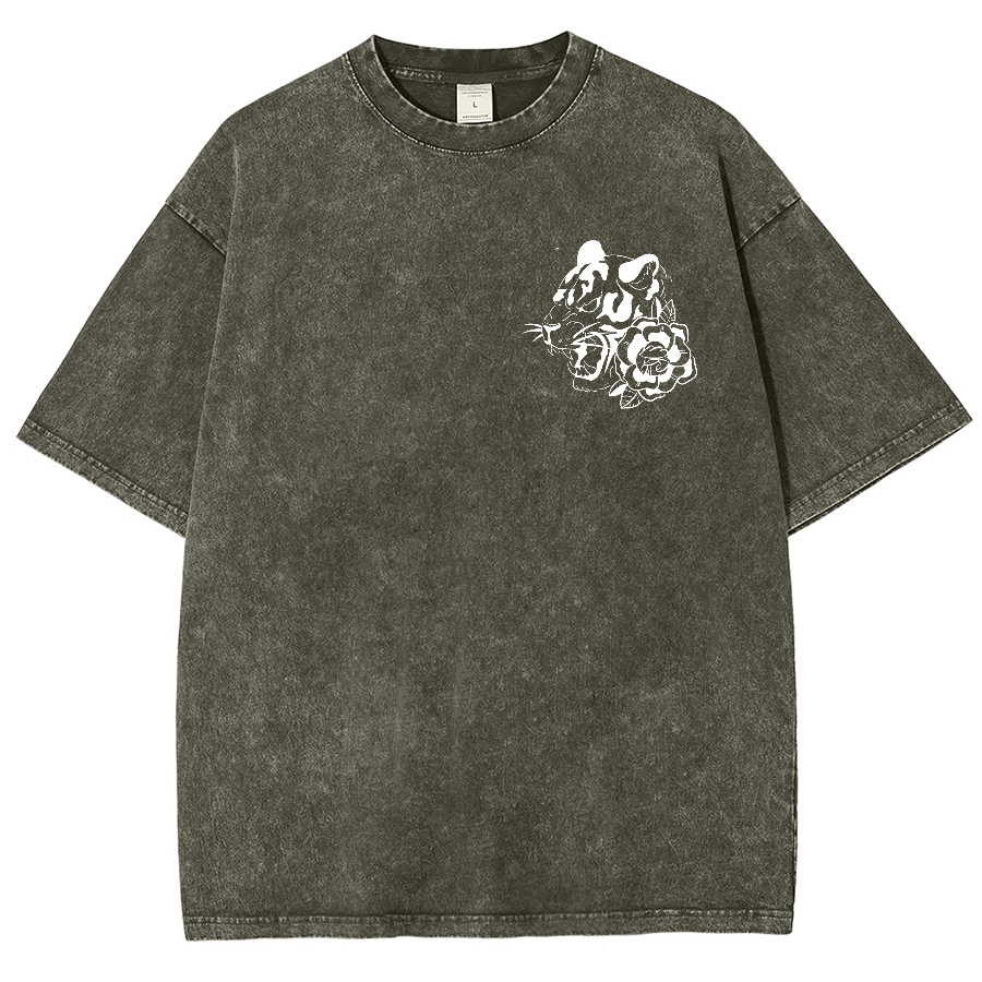 Muscle Mommy Unisex Fit Washed Oversized T-Shirt