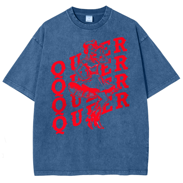 Queer Washed Oversized T-Shirt
