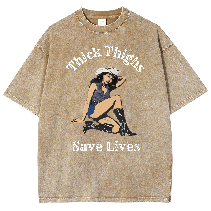 Unisex Fit Washed Oversized T-Shirt