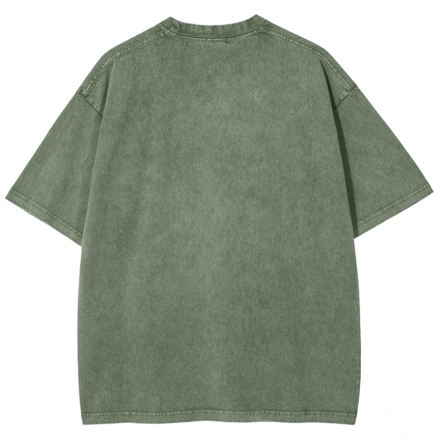 BBL Unisex Fit Washed Oversized T-Shirt