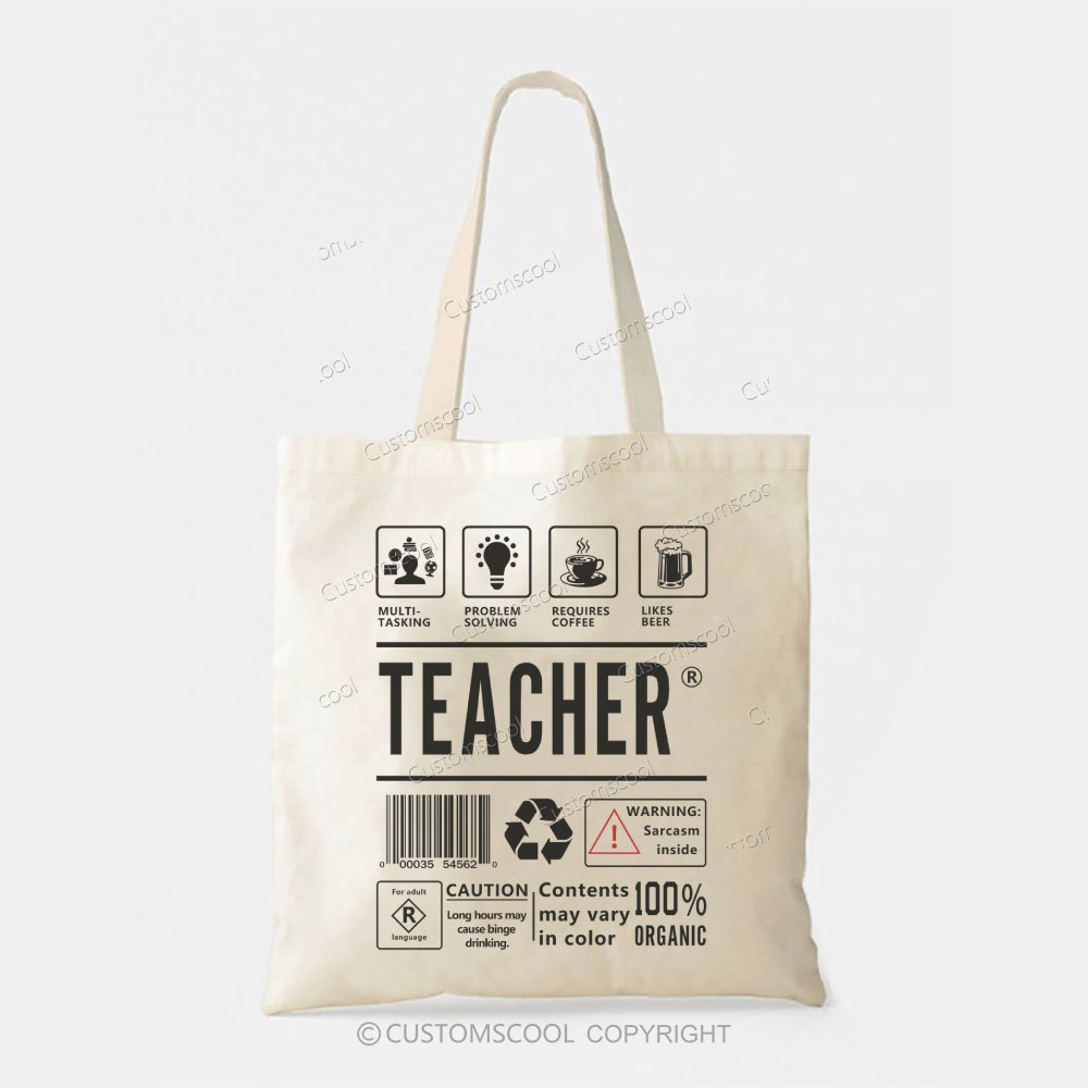 teacher Tote Bag