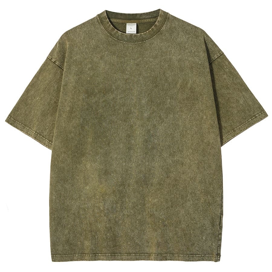 ADDCUSTOM Snowflake Vintage Cotton T-Shirt