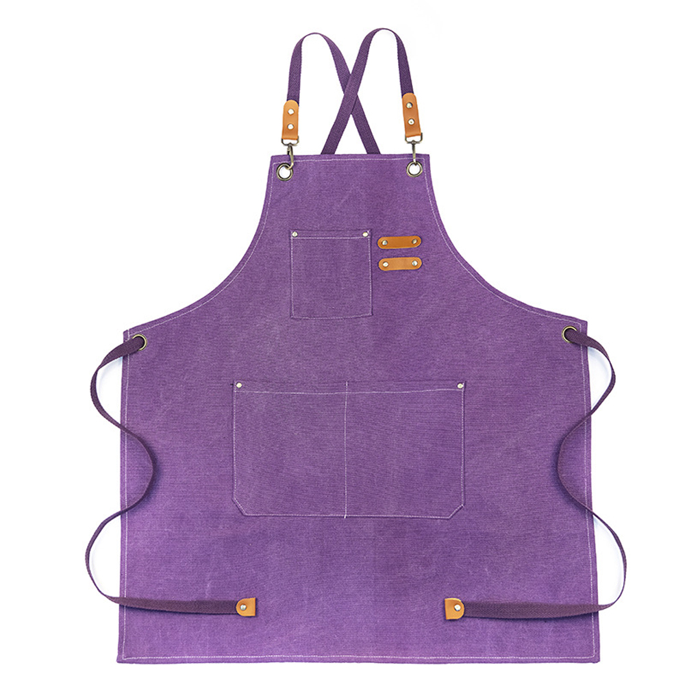 Cotton Multi-Pocket Apron