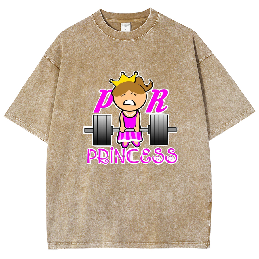 PR Princess Unisex Fit Washed T-Shirt