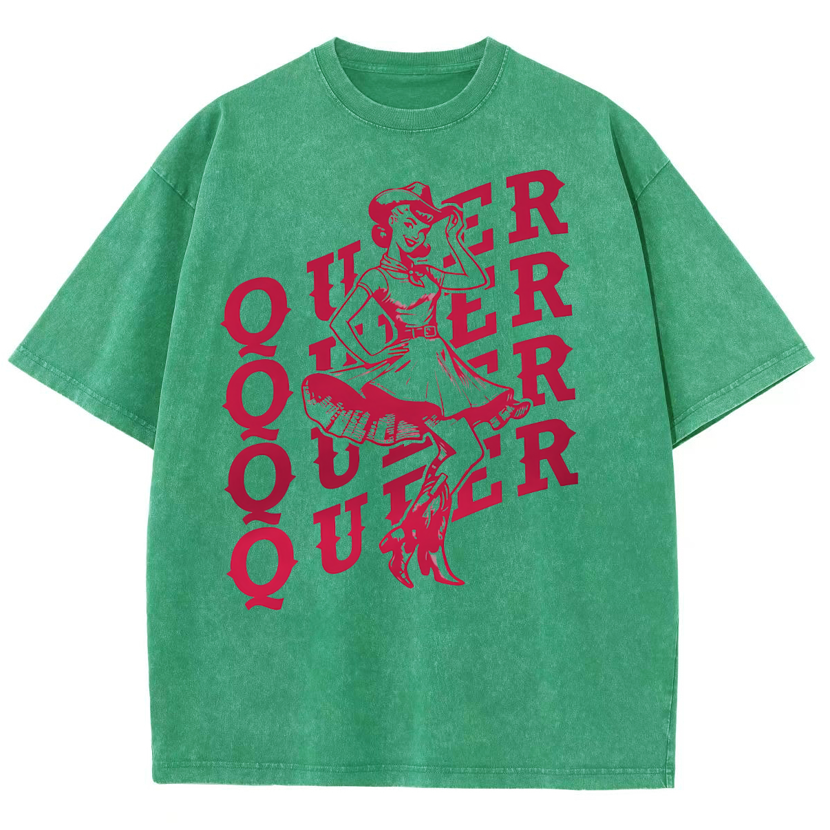 Queer Washed Oversized T-Shirt