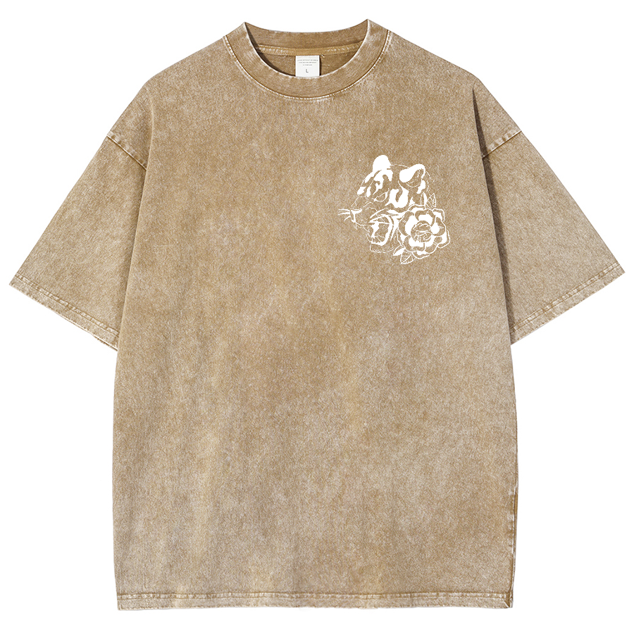 Muscle Mommy Unisex Fit Washed Oversized T-Shirt