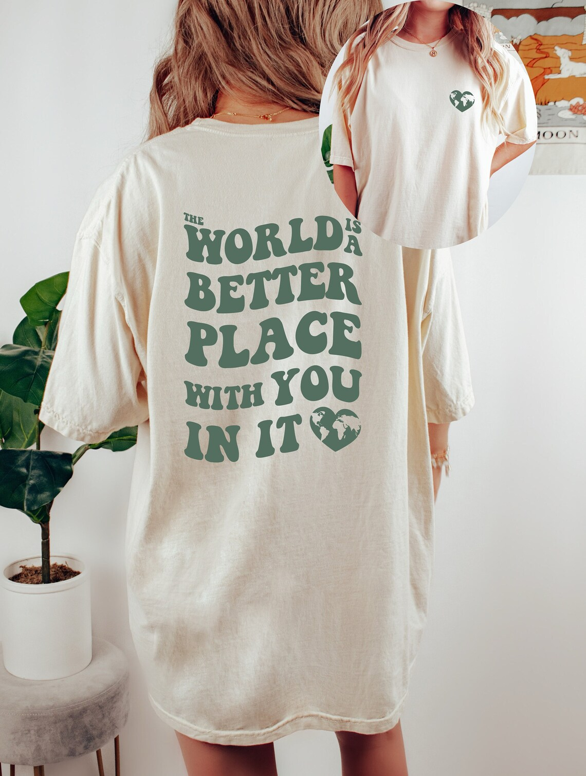 Vintage Snowflake Washed T-Shirt