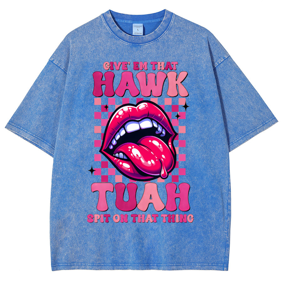 Unisex Fit Washed Oversized T-Shirt