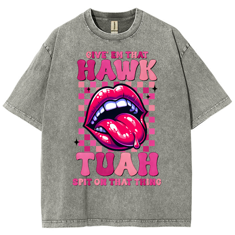 Unisex Fit Washed Oversized T-Shirt