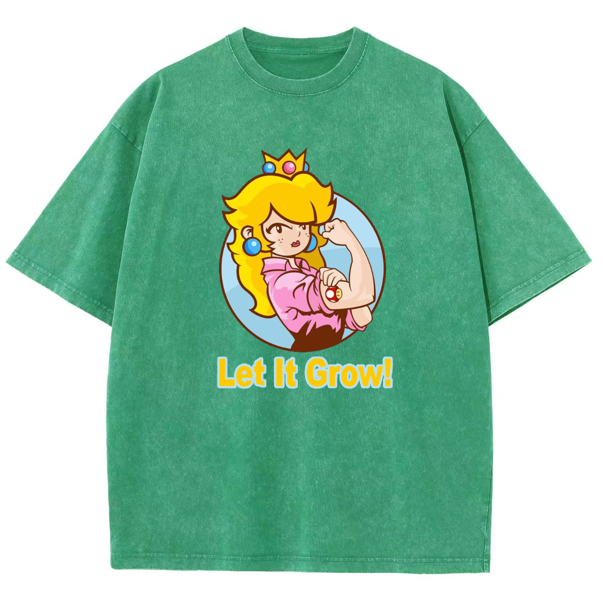 Let It Grow! Unisex Fit Washed T-Shirt