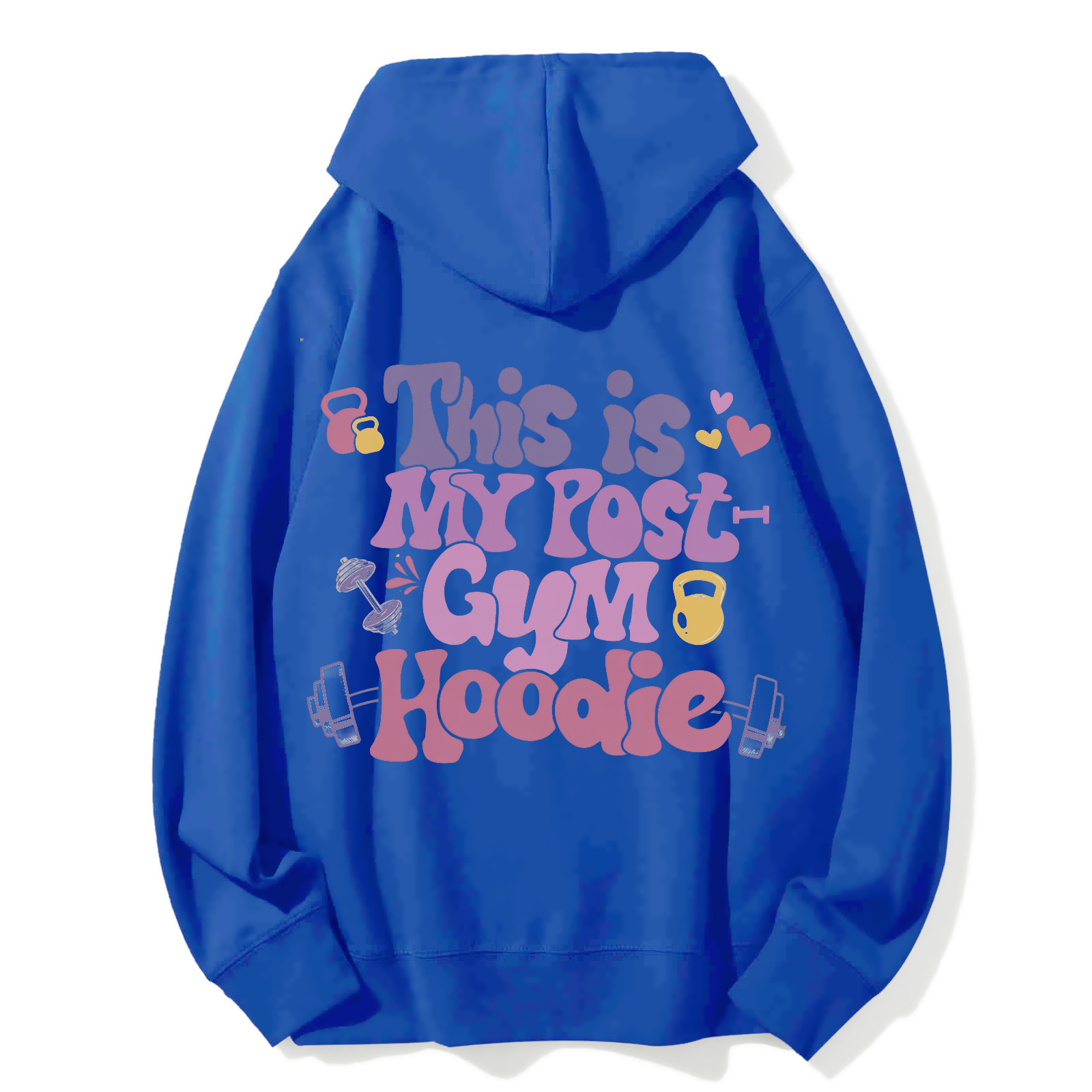 This Is My Post Gym Hoodie Solid Color Hoodie