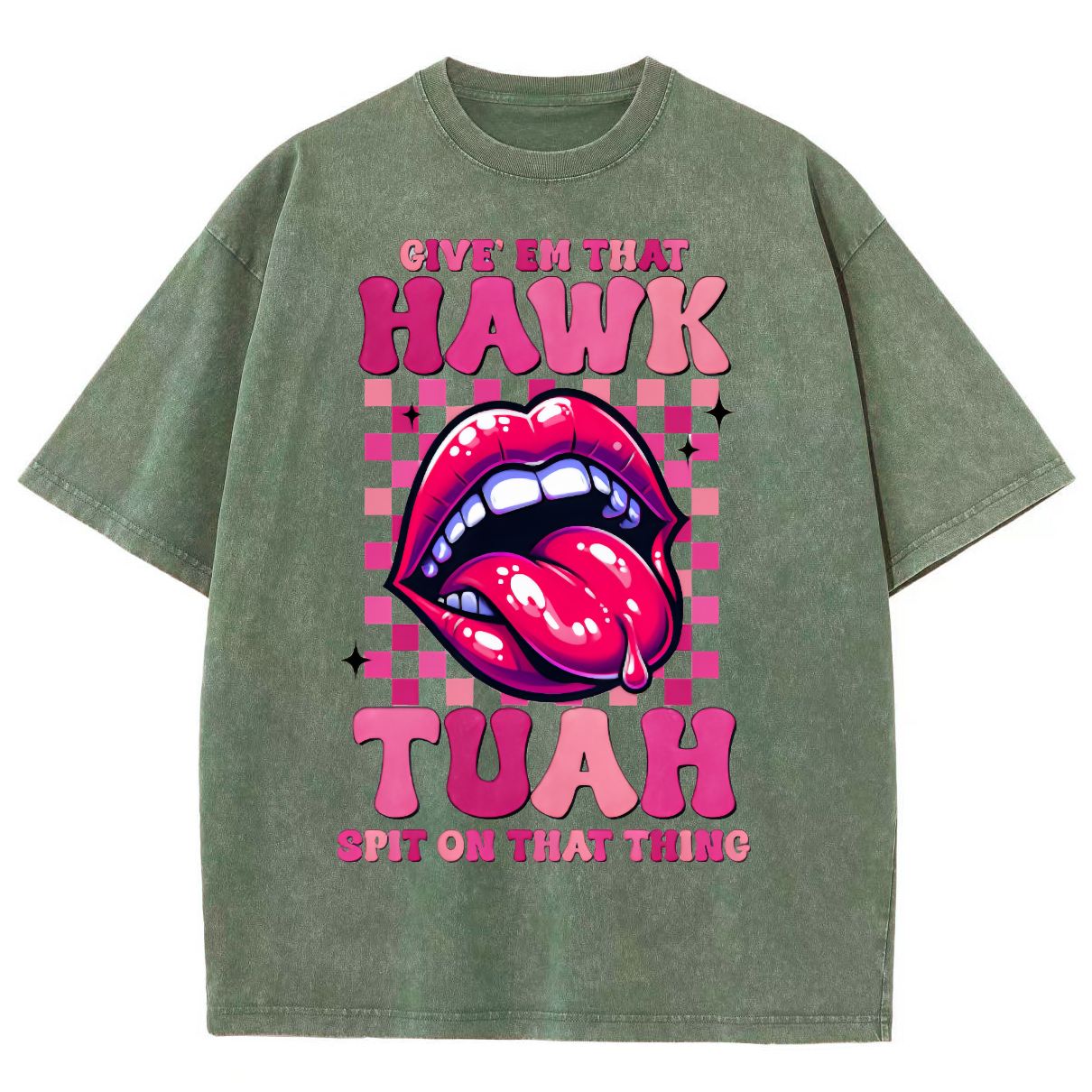 Unisex Fit Washed Oversized T-Shirt