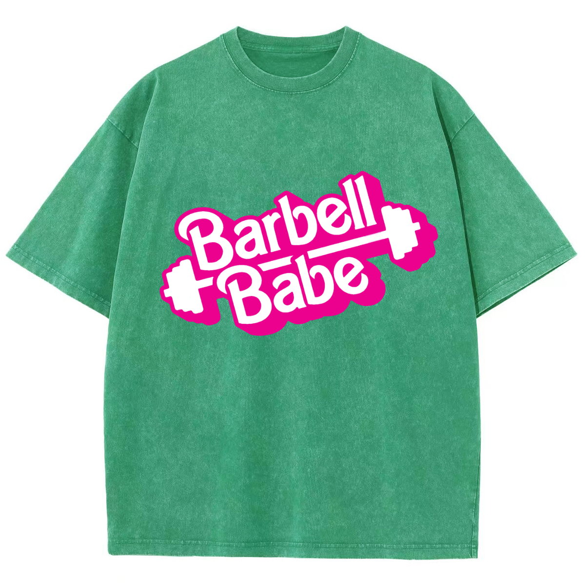 Barbell Babe Unisex Fit Washed T-Shirt