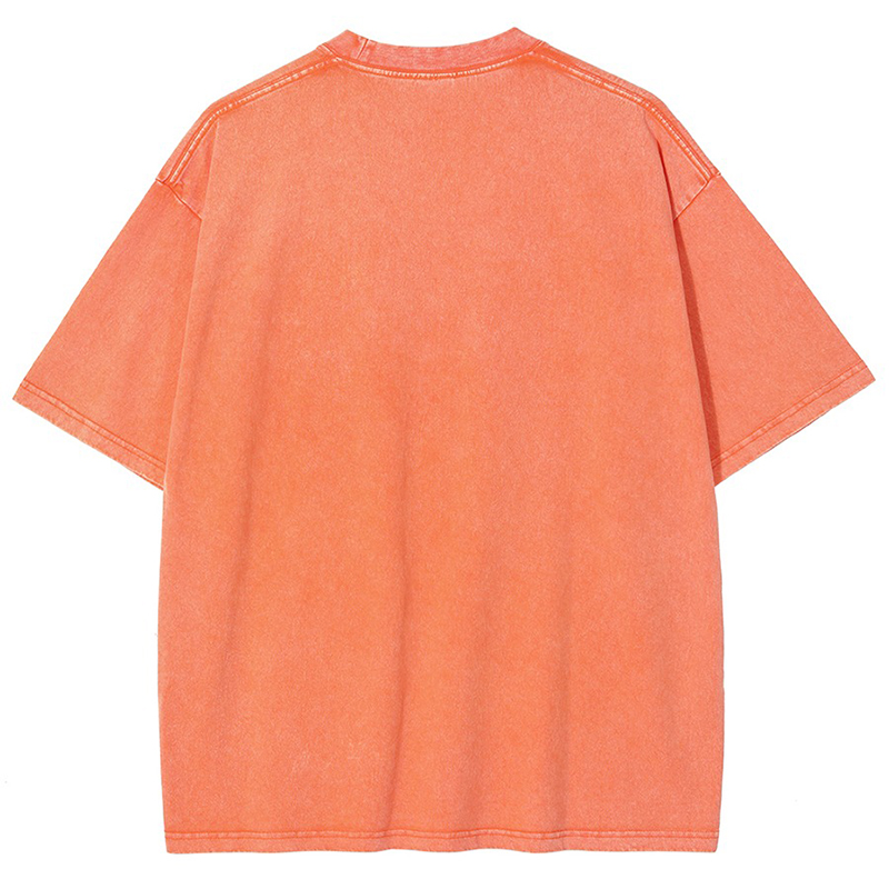 Beatle Strawberry Fields Vintage Snowflake Washed T-Shirt