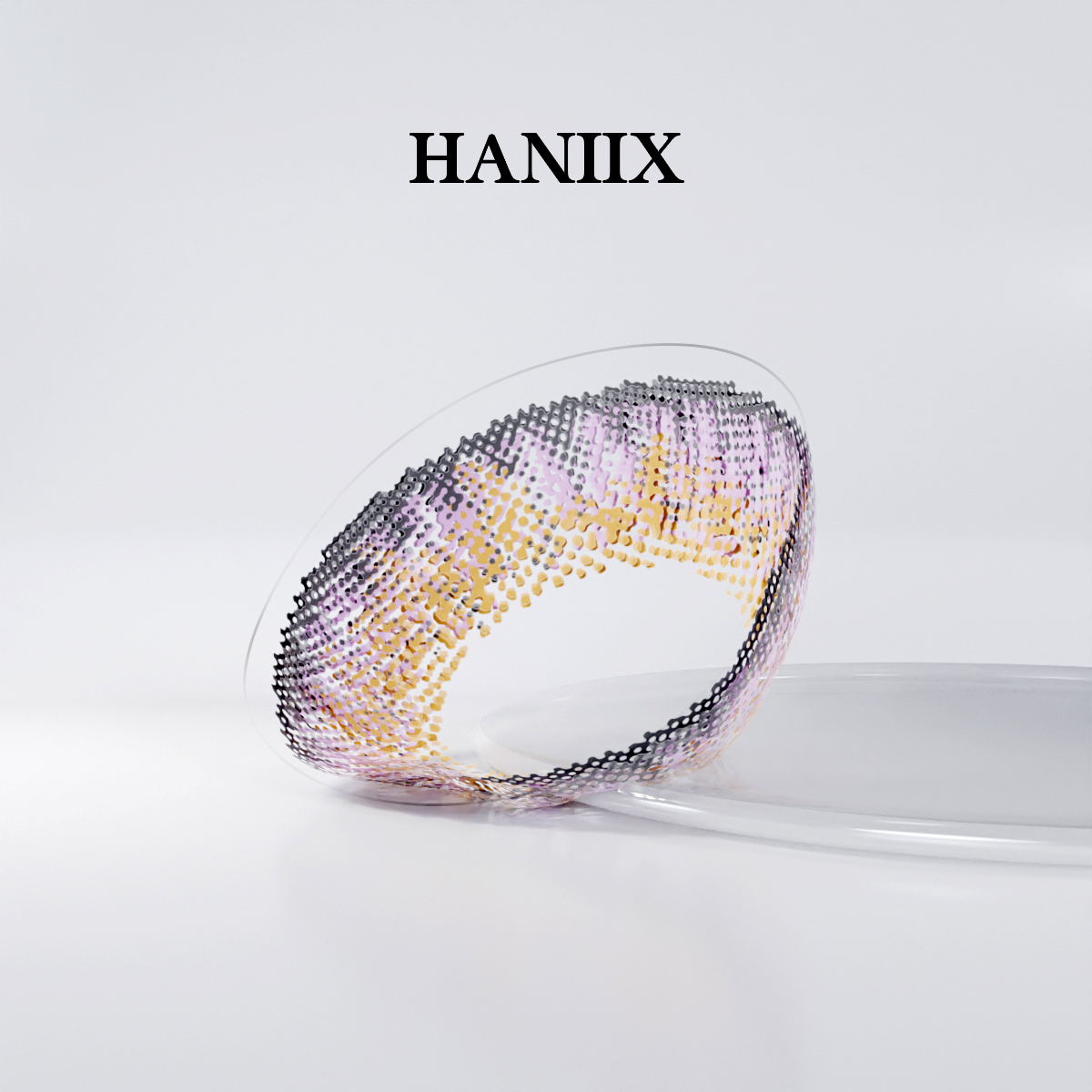 3 Tone Amethyst - Yearly, 2 lenses - HANIIX