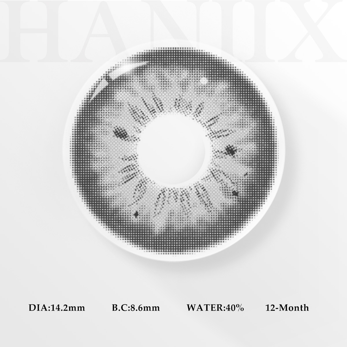 Stunna Grey - Yearly, 2 lenses