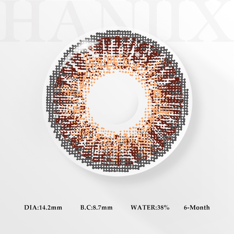 3 Tone Dark Brown - 1 Year