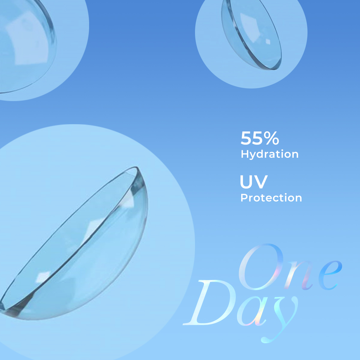 Clear Contact Lenses - 1 Day