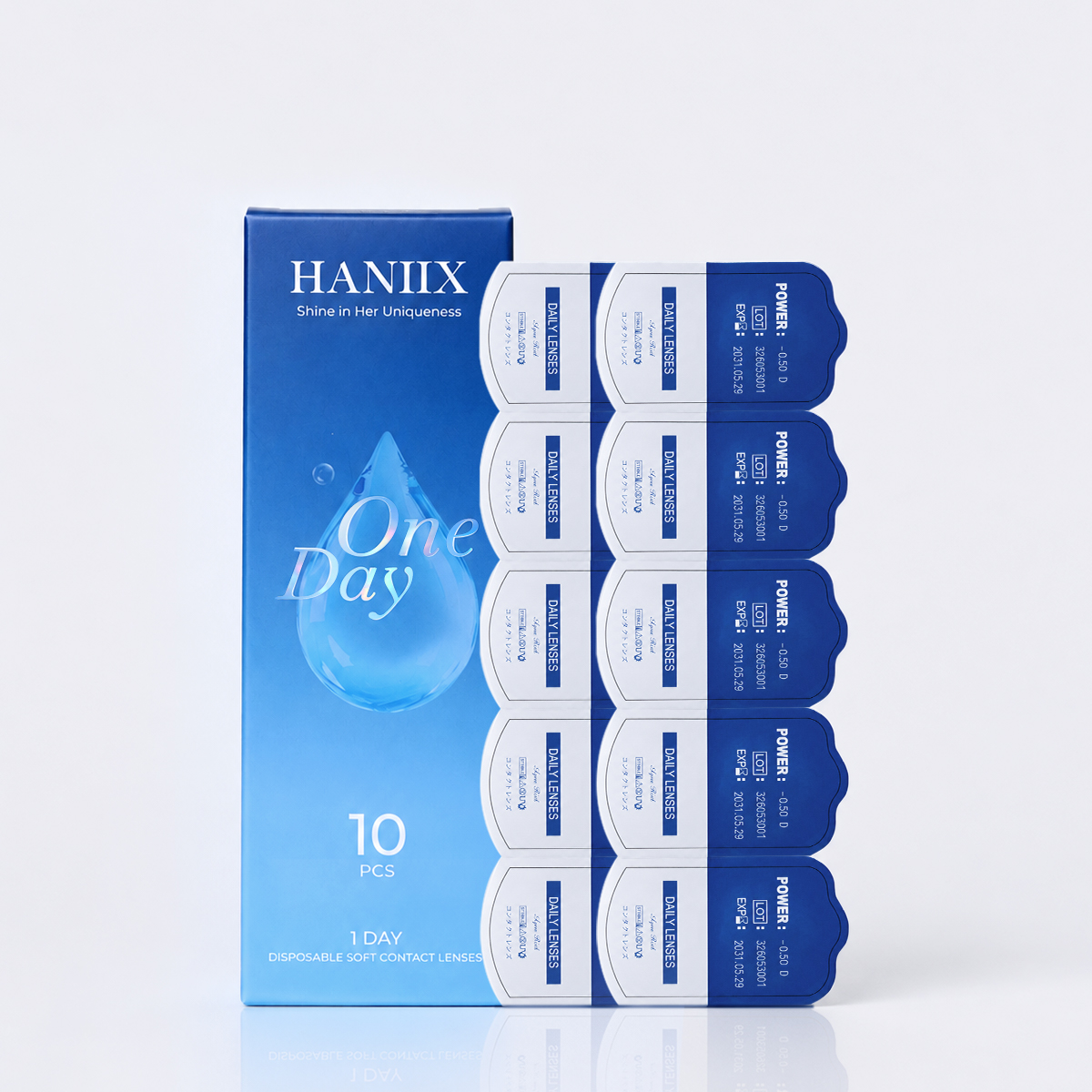 Clear Contact Lenses - 1 Day