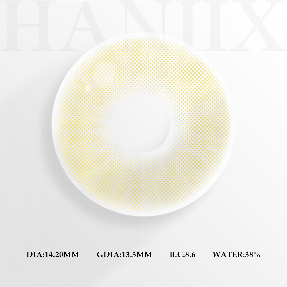 Hidrocor Amber - Yearly, 2 lenses - HANIIX