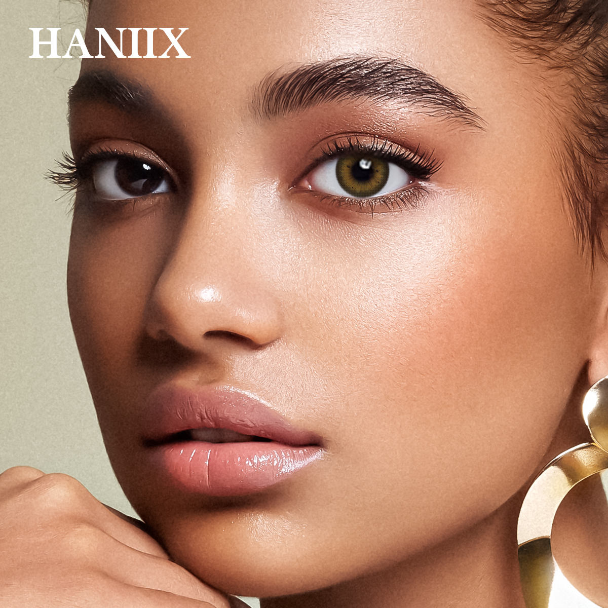 Stunna Brown - Yearly, 2 lenses - HANIIX