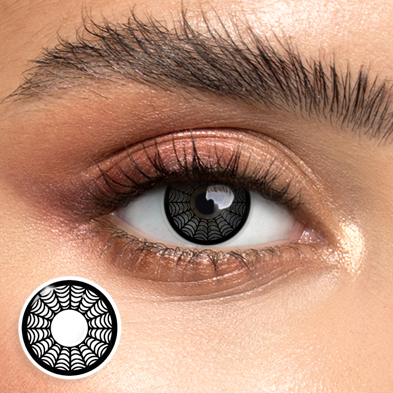 Spider Web Black - 1 Year, 2 lenses