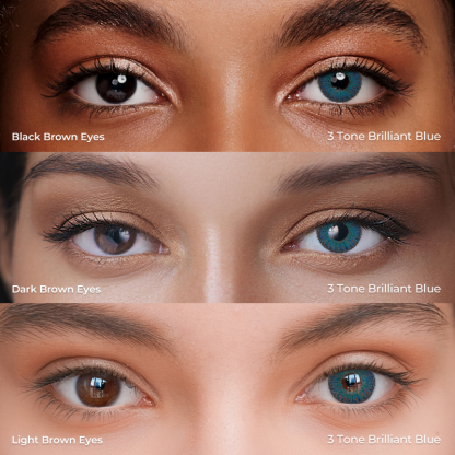 3 Tone Brilliant Blue - 1 Year