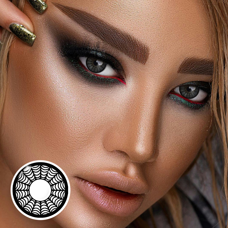 Spider Web Black - 1 Year, 2 lenses