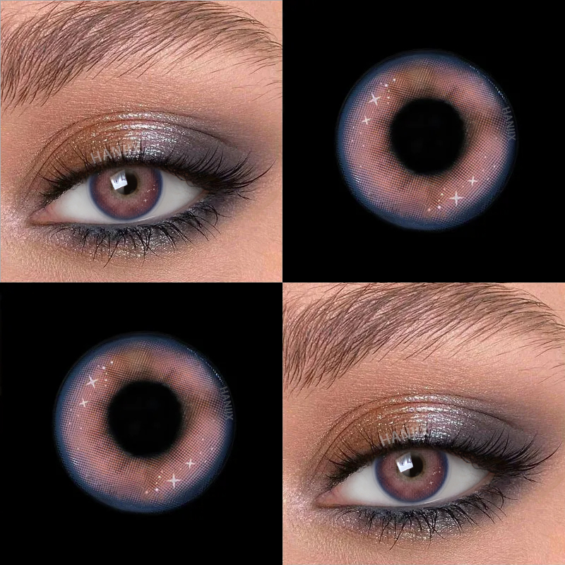 Genshin Galaxy Pink Blue - Yearly, 2 lenses