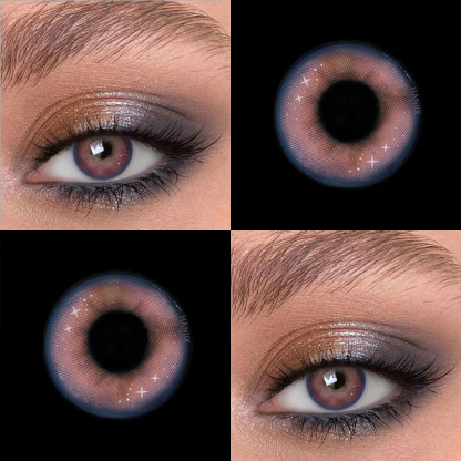 Genshin Galaxy Pink Blue - Yearly, 2 lenses