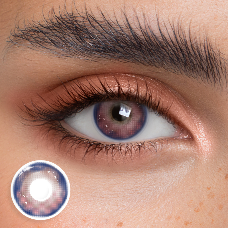 Genshin Galaxy Pink Blue - Yearly, 2 lenses