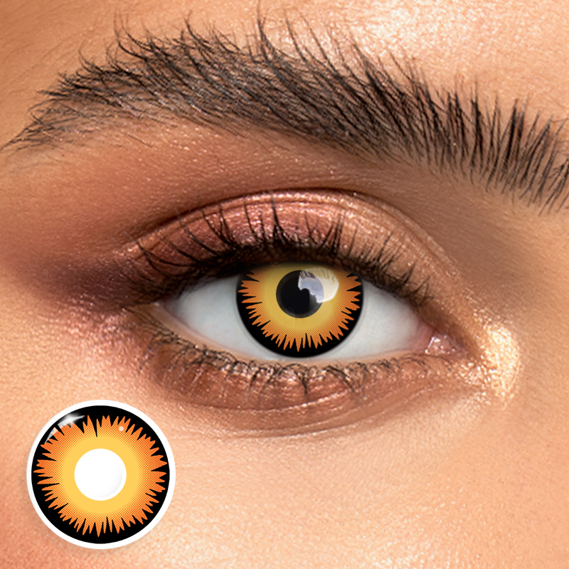 Werewolf Orange - Yearly, 2 lenses