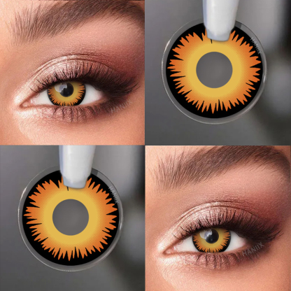 Werewolf Orange - Yearly, 2 lenses