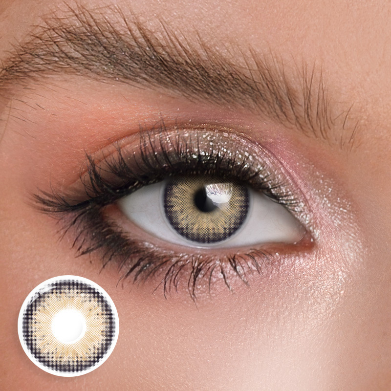 Moonlit Brown - 1 Year, 2 lenses