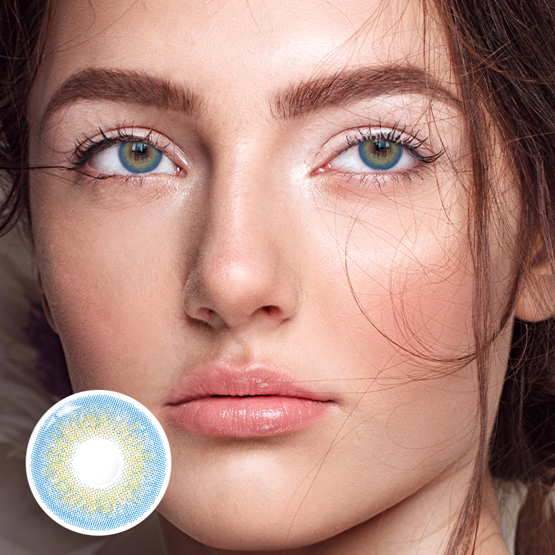 Hana Blue - 1 Month, 2 lenses