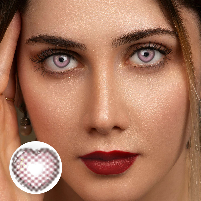 Tender Pink Brown - 1 Year, 2 lenses